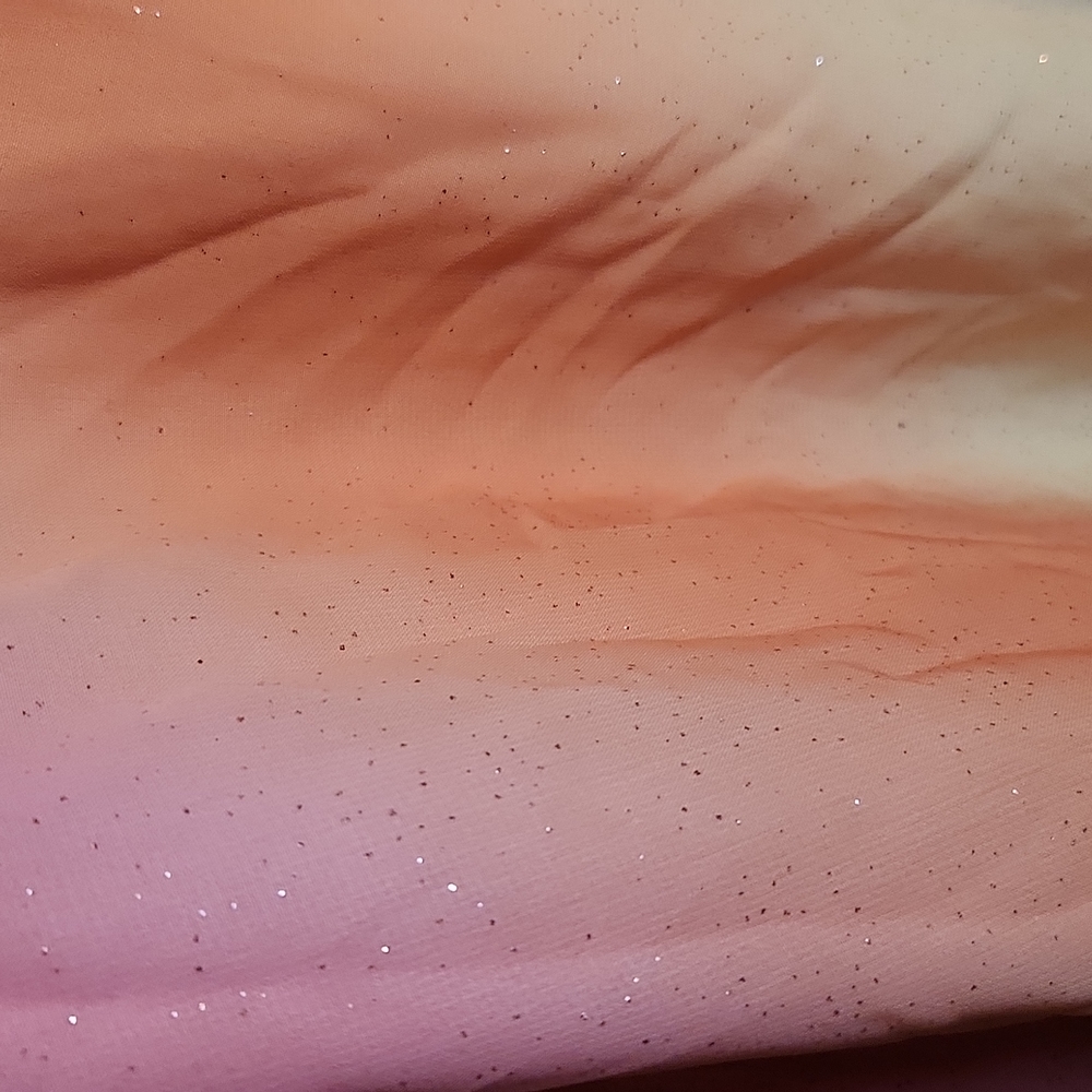 Holiday Editions Girls Sleeveless Dress Sparkles Sequins 6-6x Tie Back - Picture 2 of 8